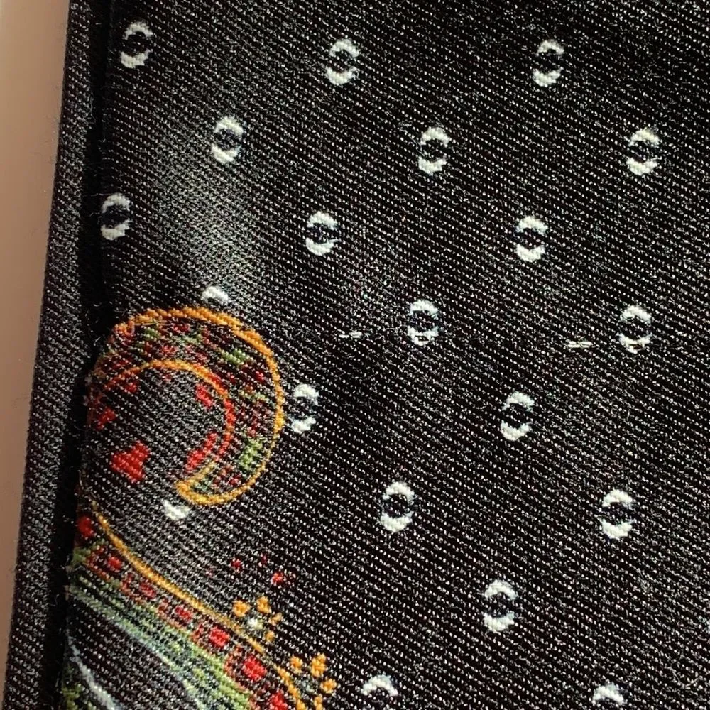 Royal‎ Black Paisley Scarf